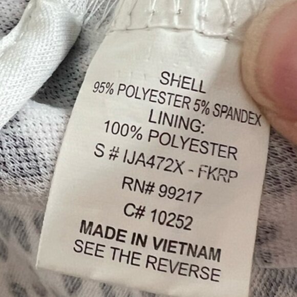 Moa Moa Women’s Waterfall Front Open Leopard Blazer Jacket Plus Size 3X - Picture 8 of 9